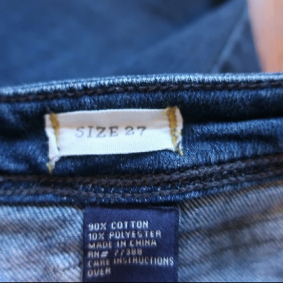 Madewell Sz 27 Skinny Switchback AnkleZip D4 - Picture 4 of 10